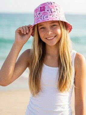 Kids Wild Thing Bucket Hat Reversible- Unisex Turtle Fur